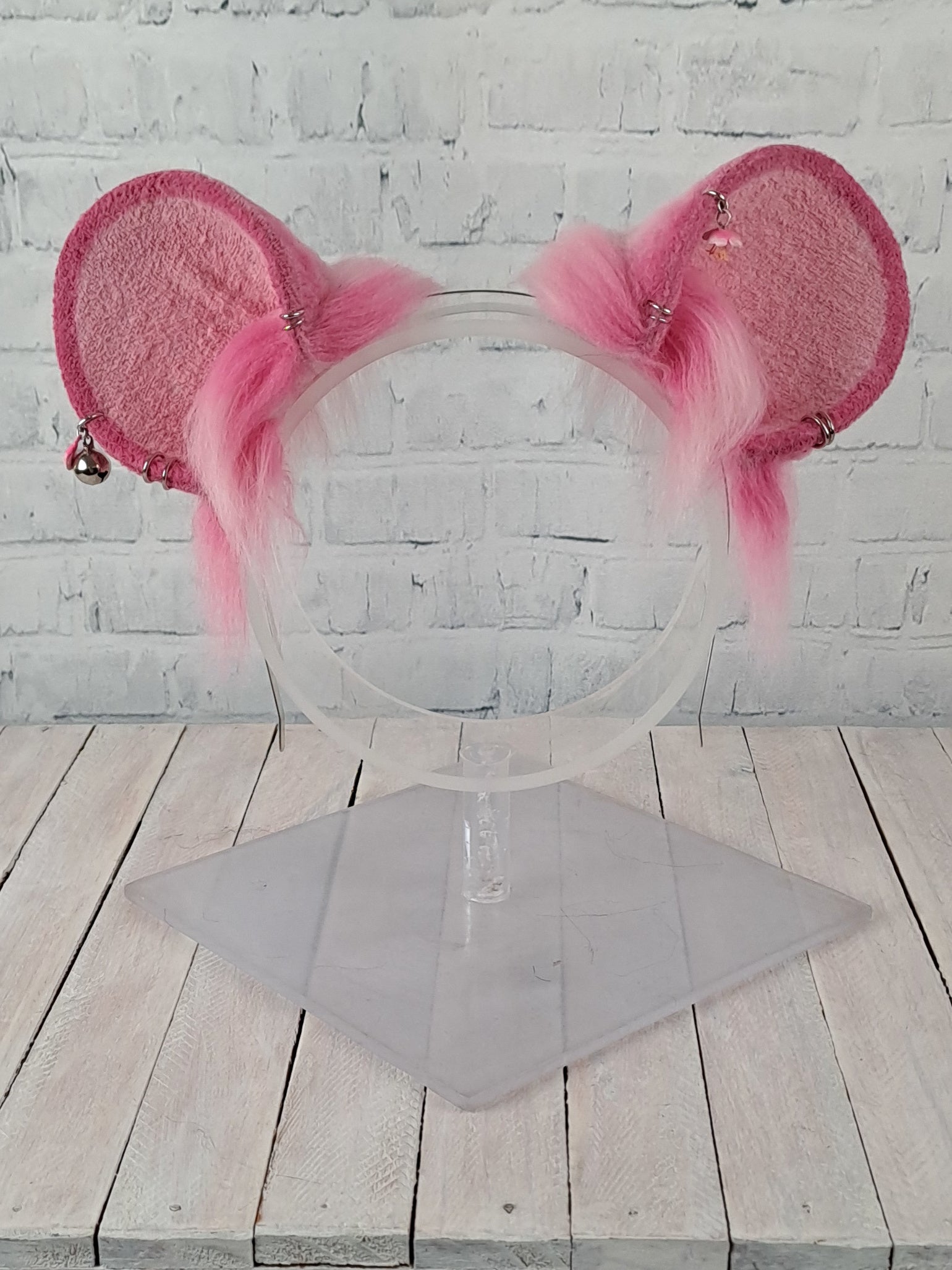 Pink Sakura Mouse Ears