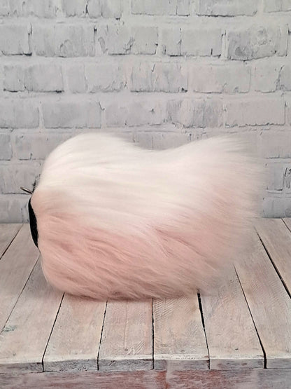 Cotton Candy Bunny Tail