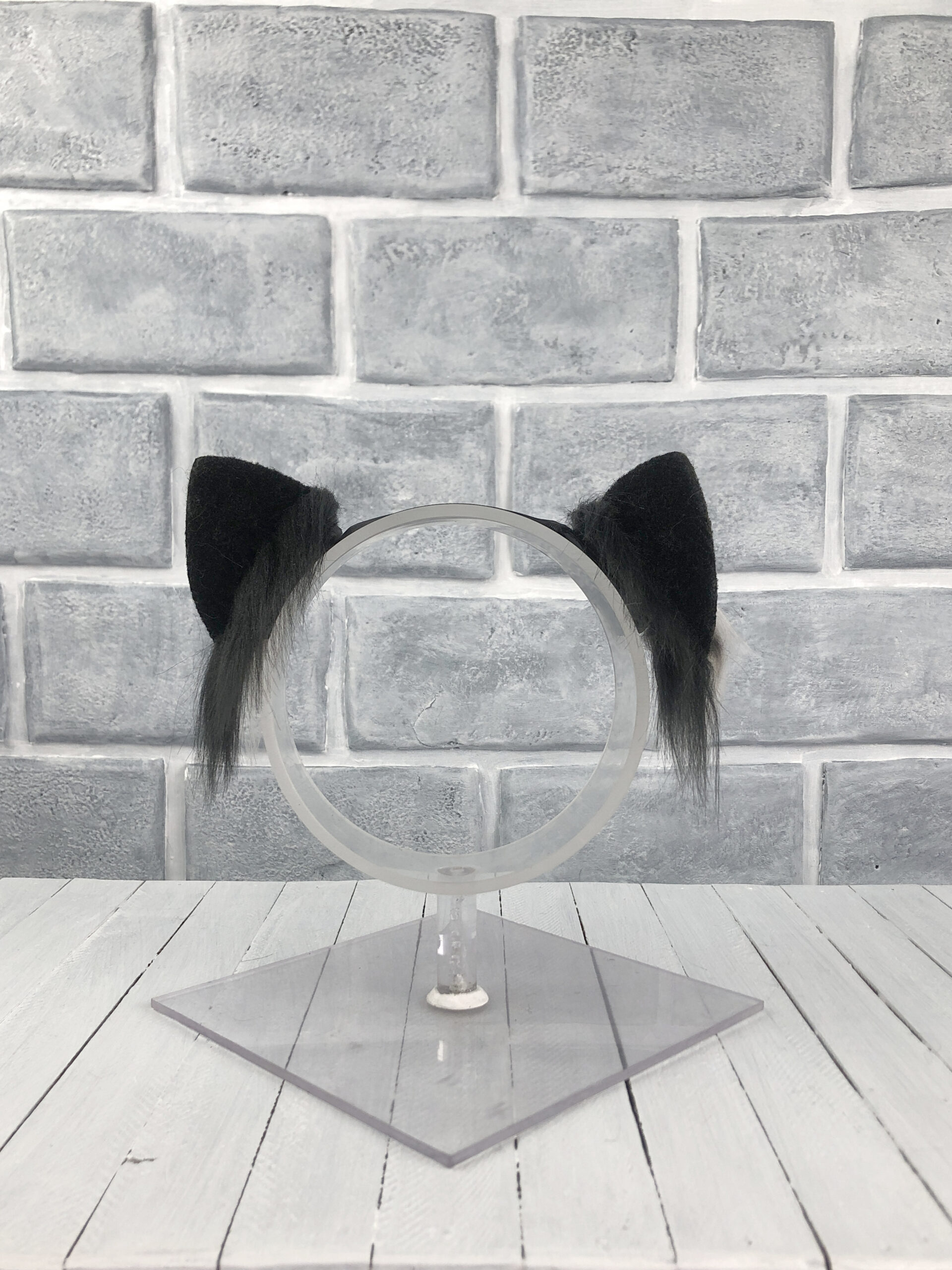 Classic Magnetic Cat Faux Fur Ears - Image 4