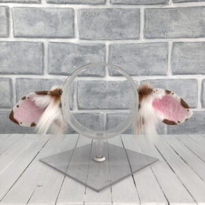 Brown Cow Faux Fur Ears