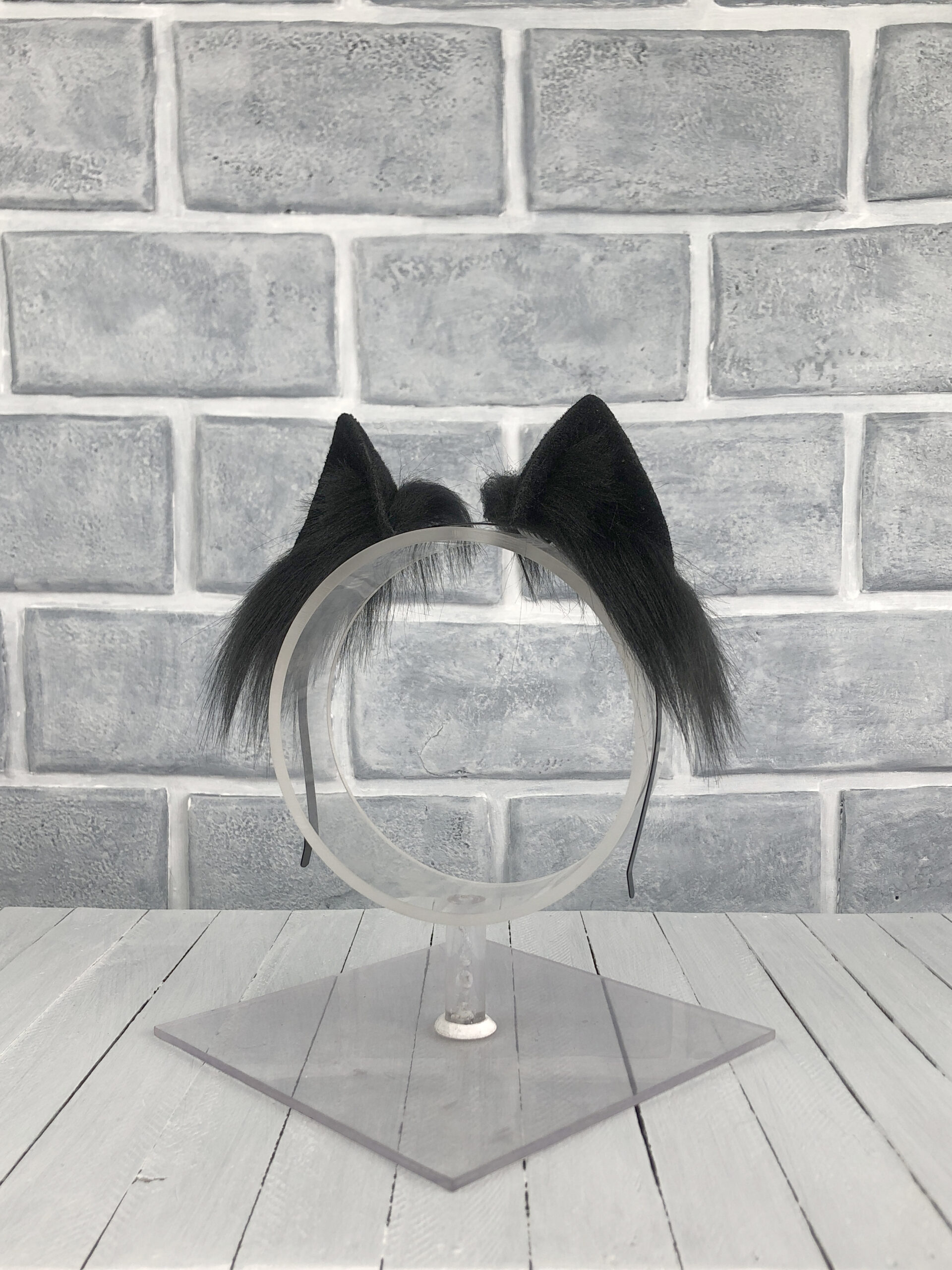Void Mini Kitten Faux Fur Ears - Image 3