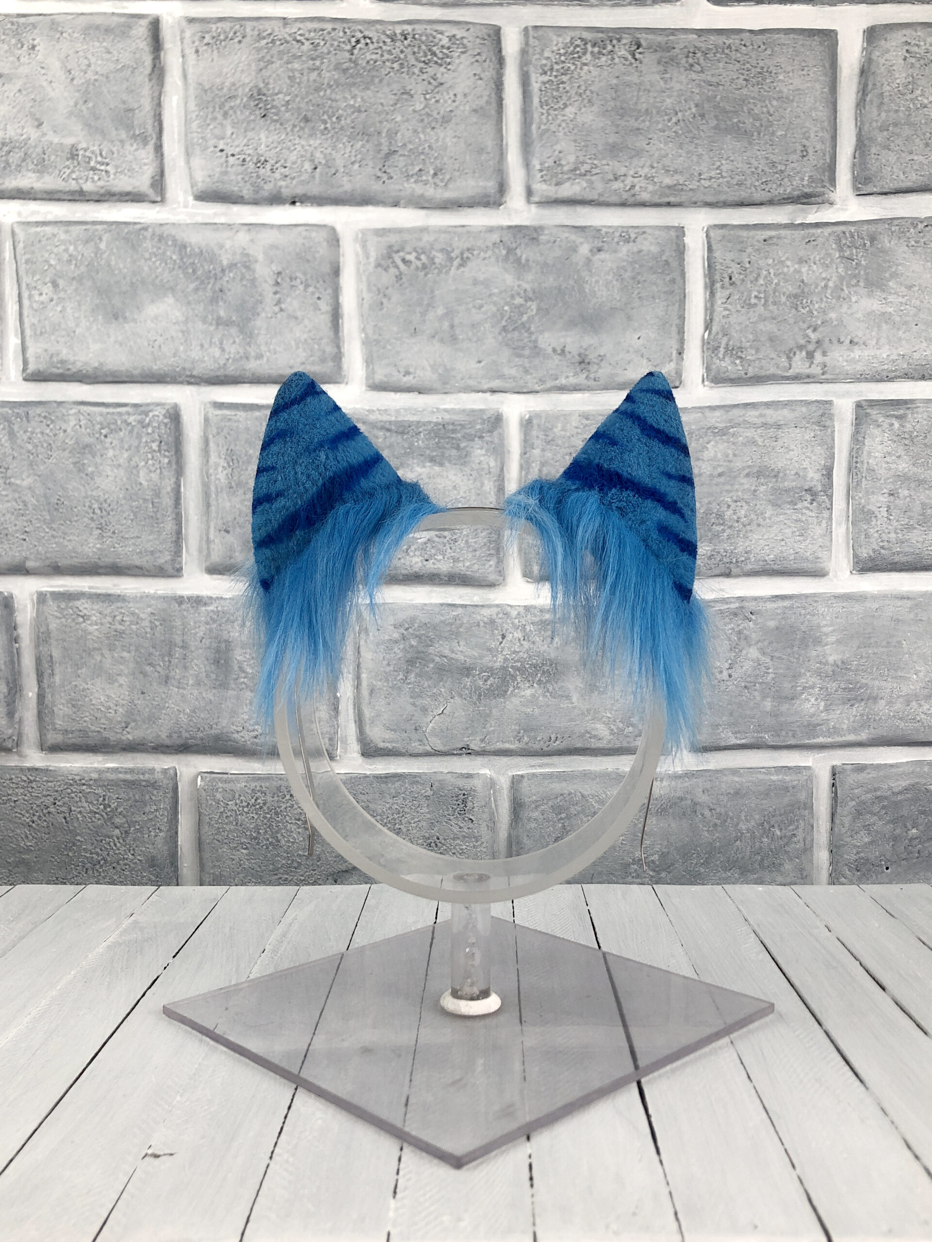 Derpy Small Cat Faux Fur Animal Ears - Image 4