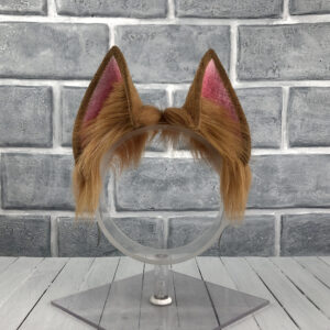 Light Brown Fox Faux Fur Ears