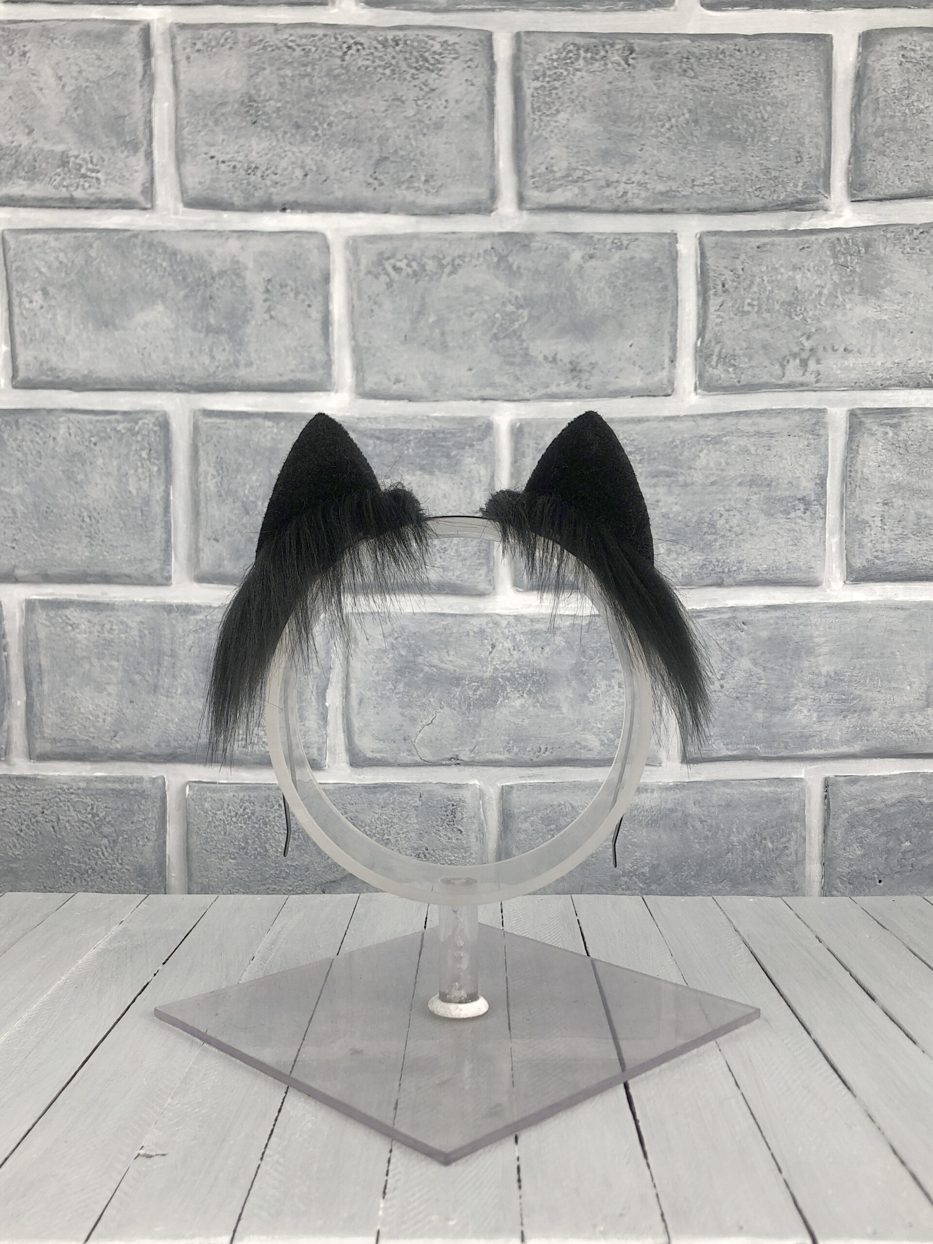 Classic Mini Kitten Faux Fur Ears - Image 4