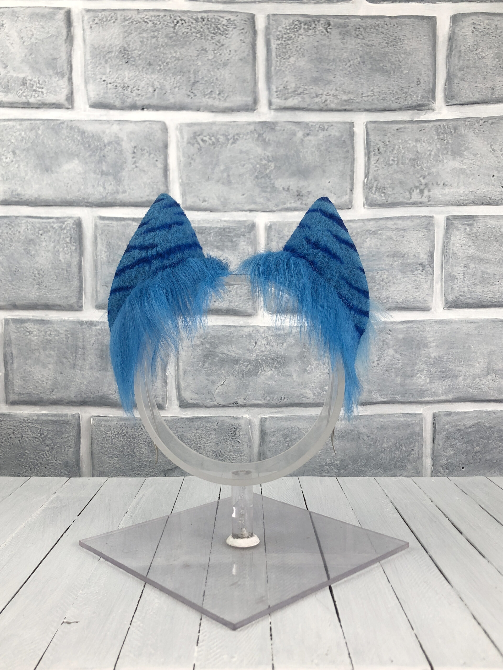 Derpy Fluffy Cat Faux Fur Animal Ears - Image 4