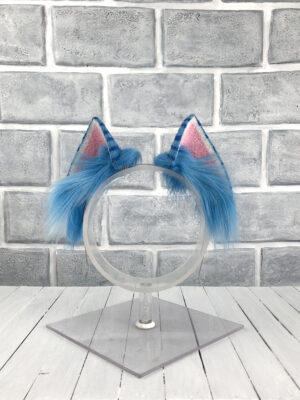 Derpy Fluffy Cat Faux Fur Animal Ears